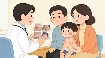 南京胎记医生：宝宝鲑鱼红斑需要治疗吗？